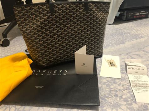 goyard wallet barneys new york|where does Goyard live now.